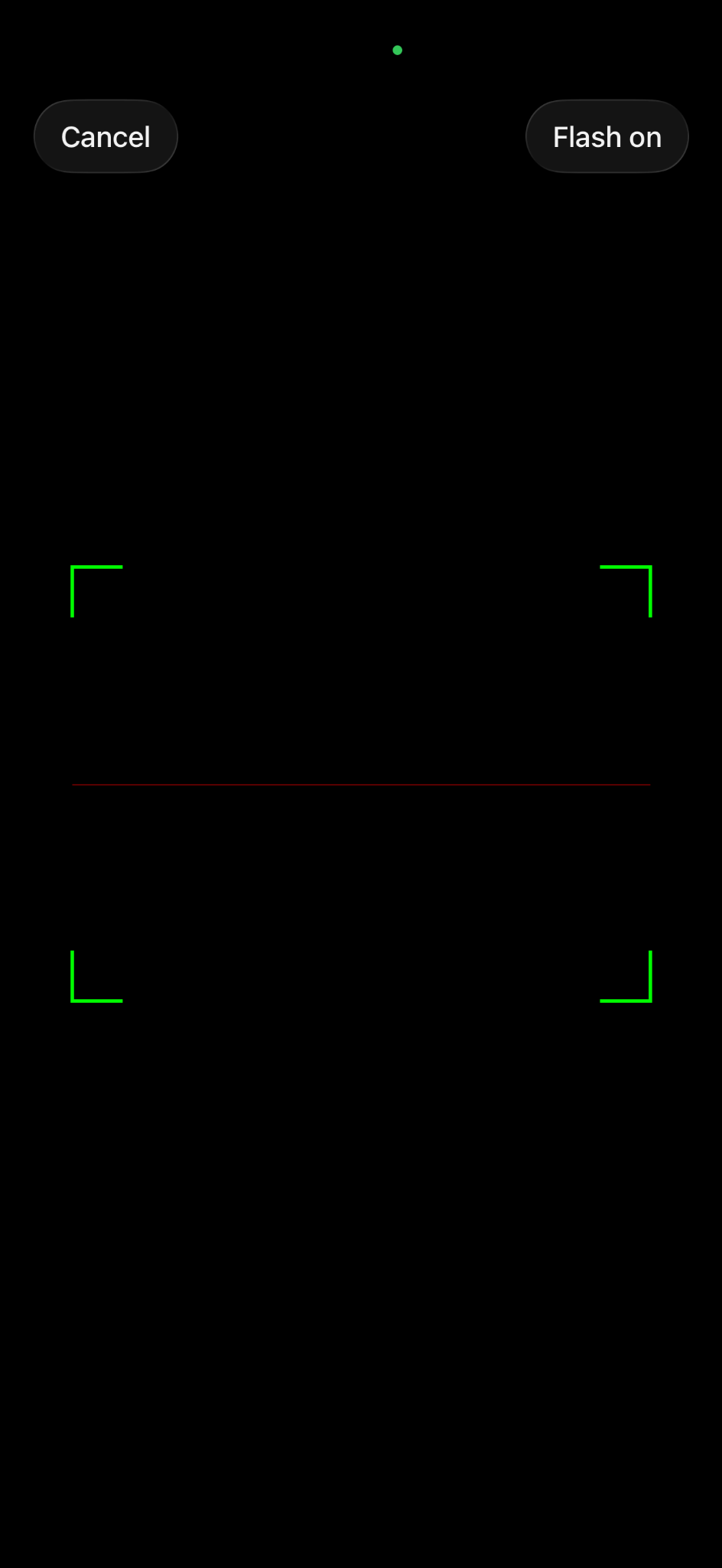 Teknopass PDKS QR scan scherm